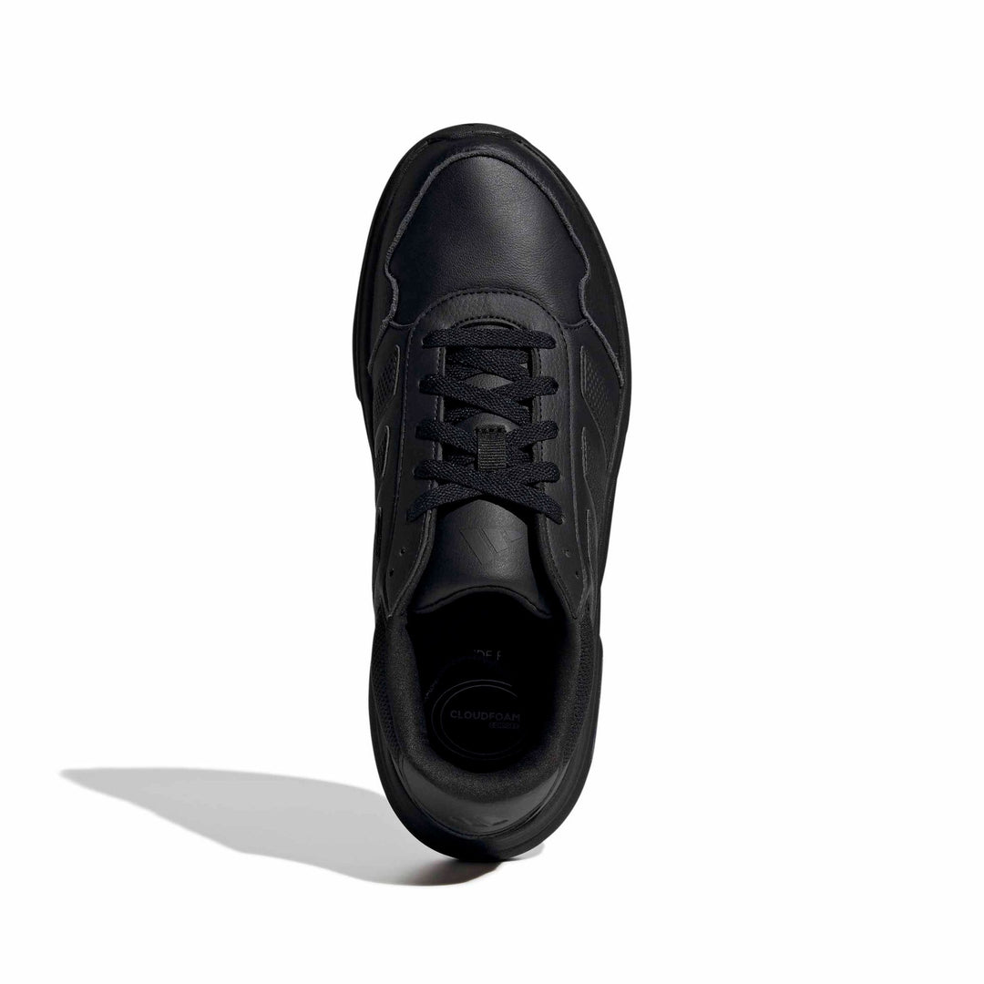 adidas Cloudfoam Cuxxion - Leather - cblack/cblack/grethr
