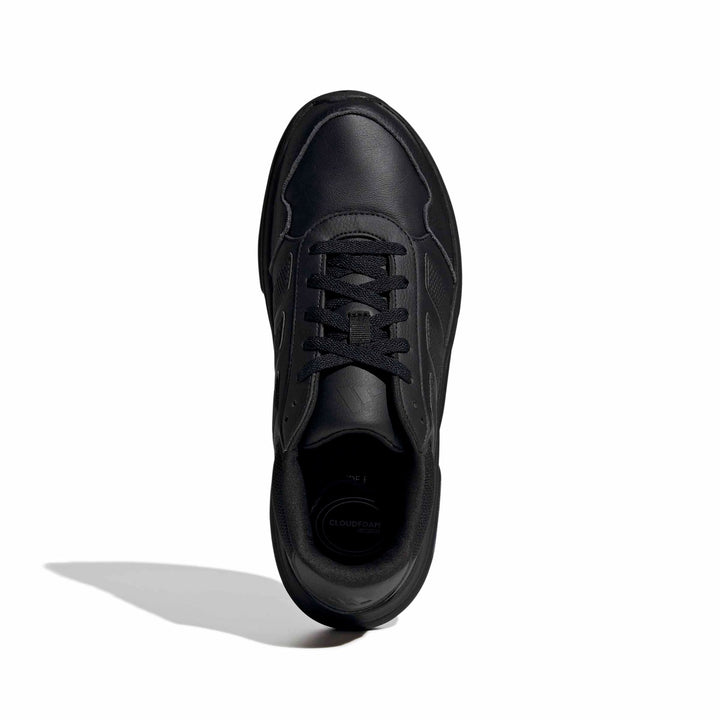 adidas Cloudfoam Cuxxion - Leather - cblack/cblack/grethr