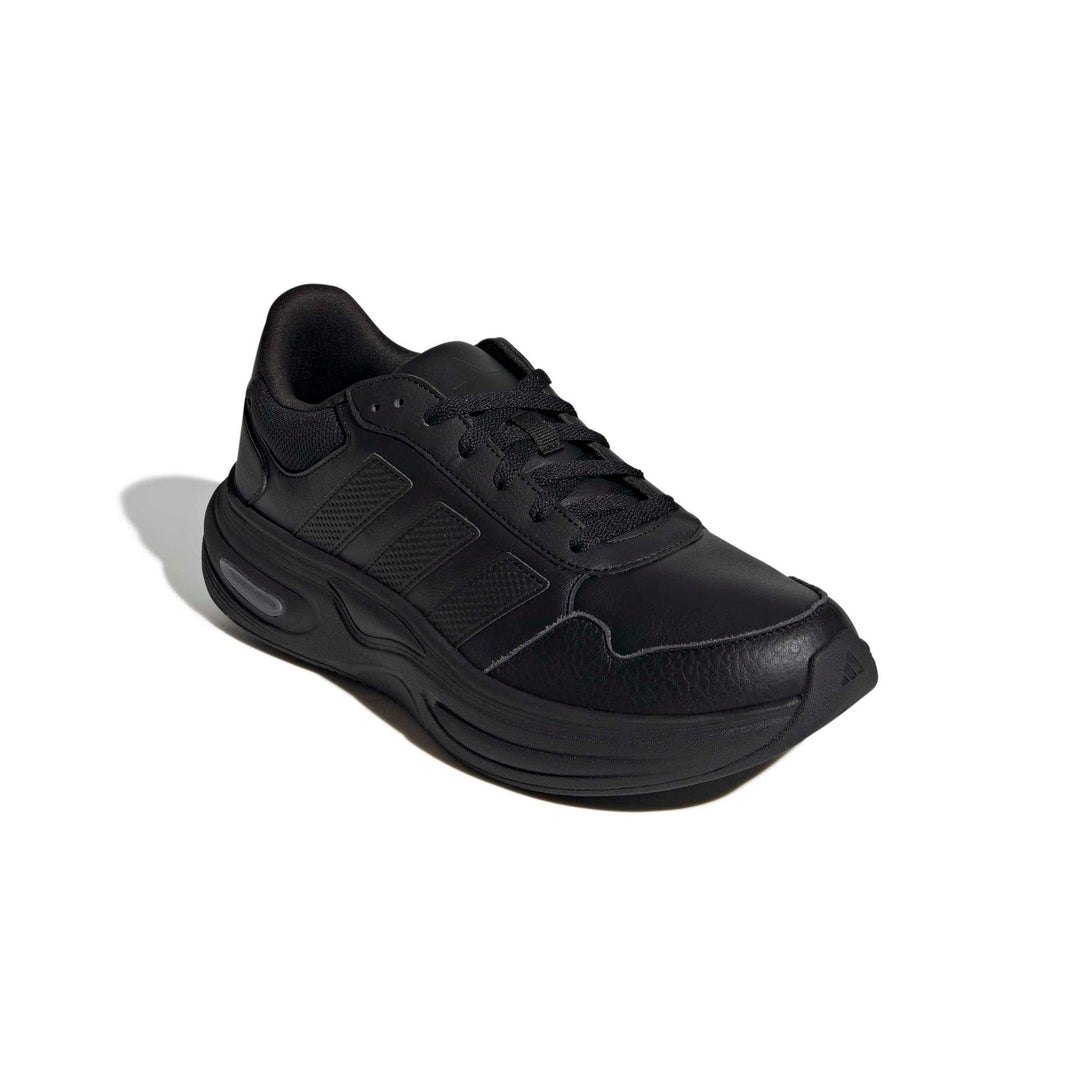 adidas Cloudfoam Cuxxion - Leather - cblack/cblack/grethr