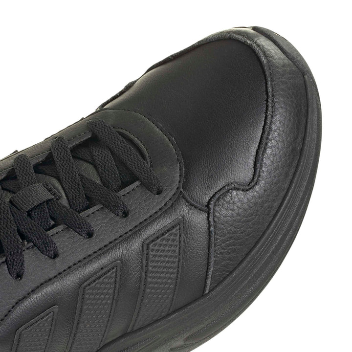 adidas Cloudfoam Cuxxion - Leather - cblack/cblack/grethr