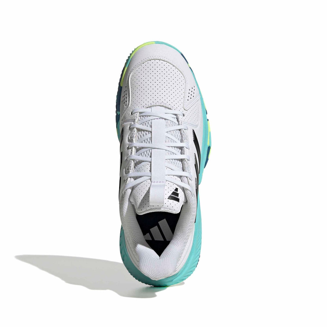 adidas Court Flight - ftwwht/cblack/flaaqu