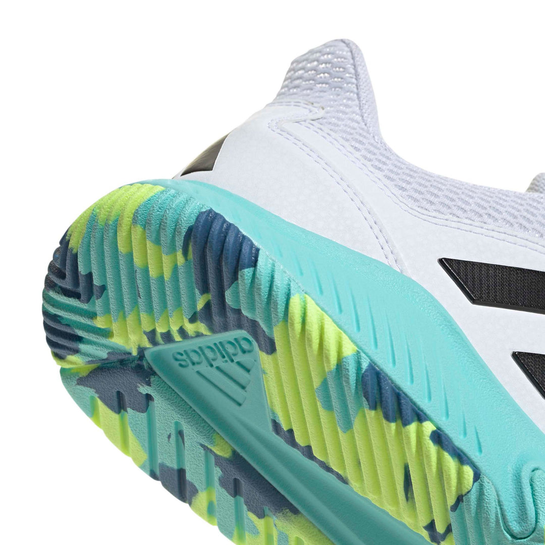 adidas Court Flight - ftwwht/cblack/flaaqu