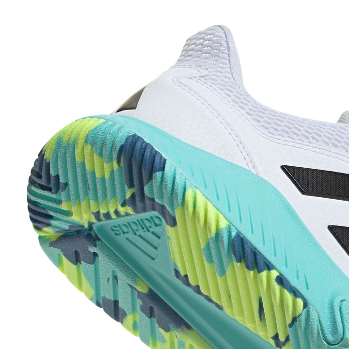 adidas Court Flight - ftwwht/cblack/flaaqu