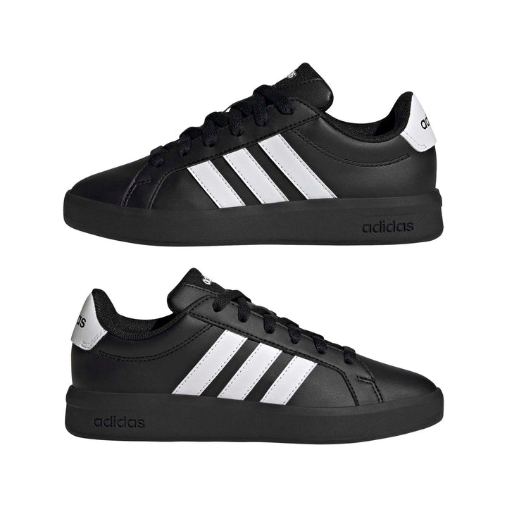 adidas Grand Court 3.0 J - ftwwht/cblack/cblack