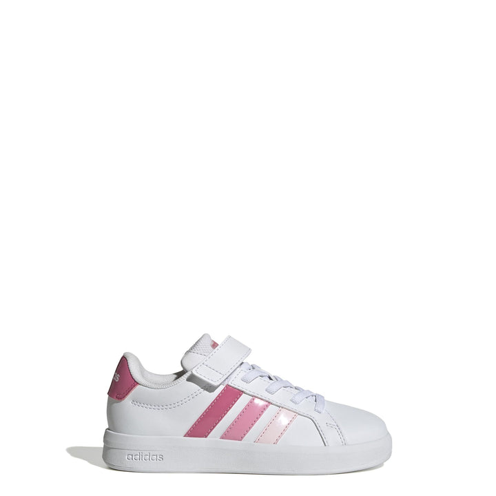 adidas Grand Court 3.0 El C - ftwwht/pnkfus/blipnk