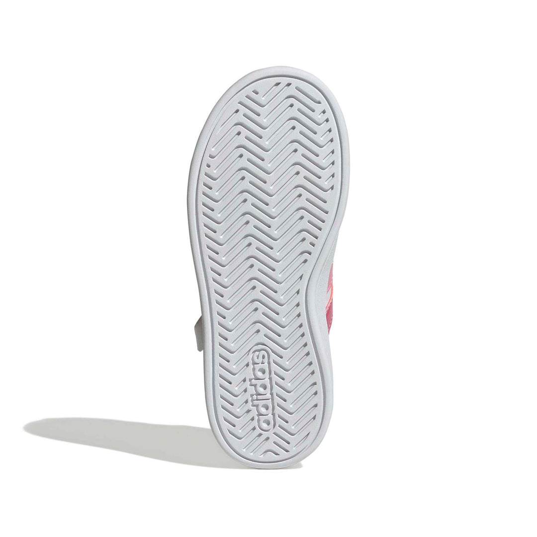 adidas Grand Court 3.0 El C - ftwwht/pnkfus/blipnk