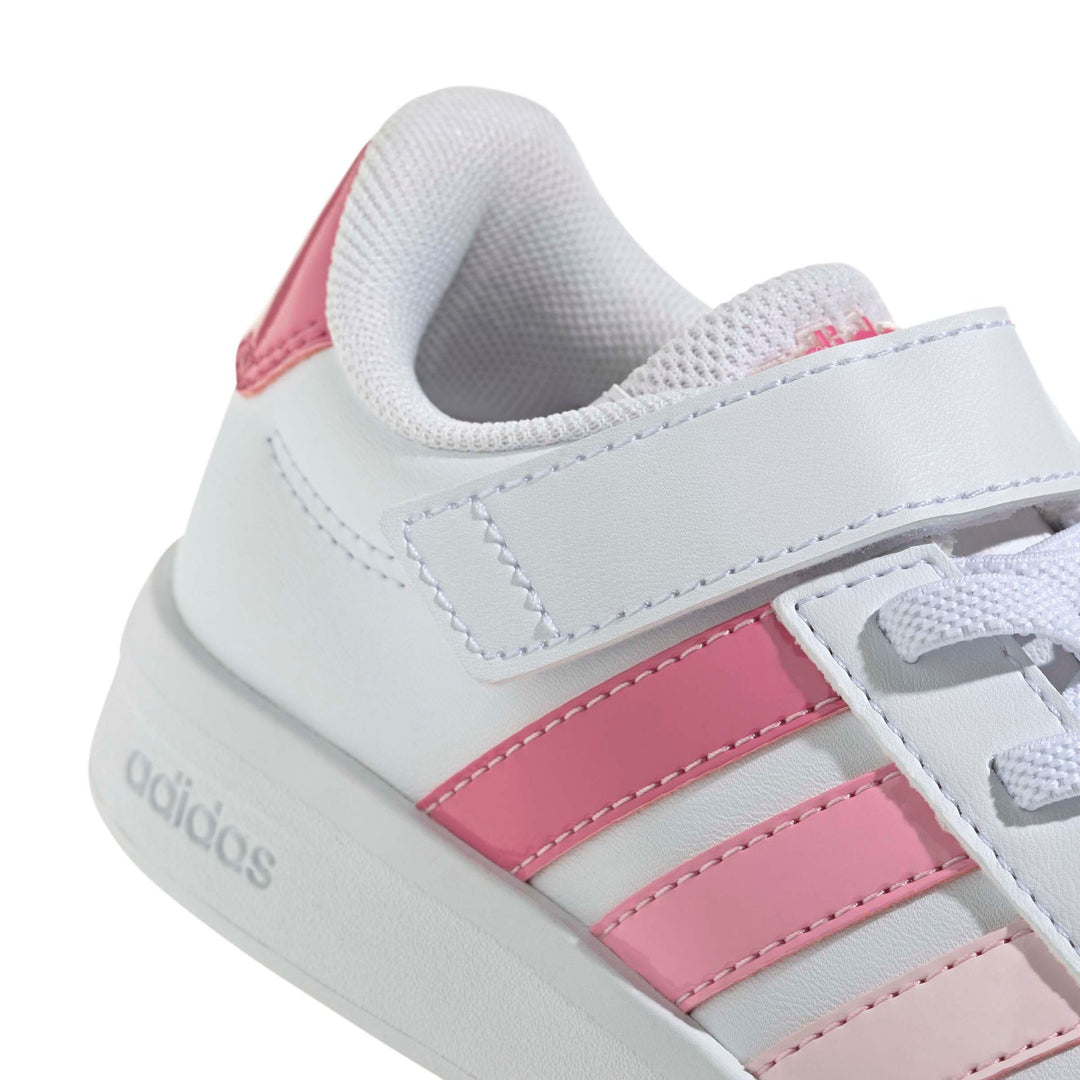 adidas Grand Court 3.0 El C - ftwwht/pnkfus/blipnk
