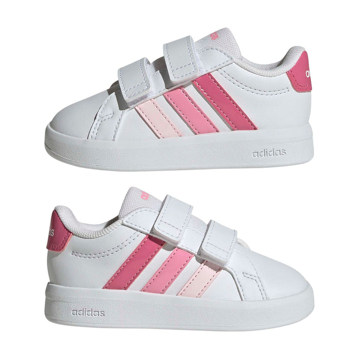 adidas Grand Court 3.0 Cf I - ftwwht/pnkfus/blipnk