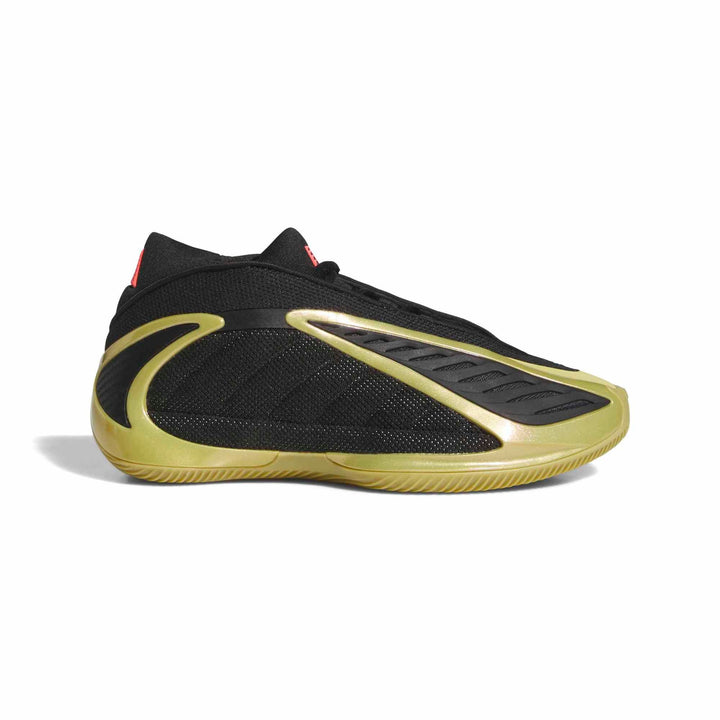 adidas Anthony Edwards 2 J - cblack/goldmt/soltur
