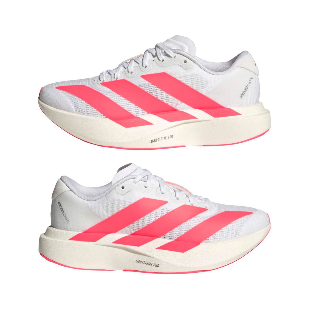 adidas Adizero Evo Sl J - ftwwht/soltur/ironmt