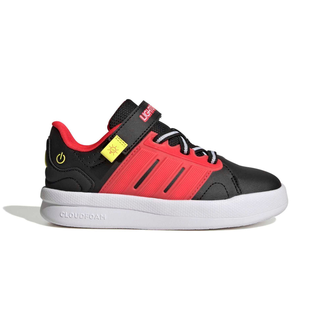 adidas Lightorama Court El C - cblack/lucred/sollem