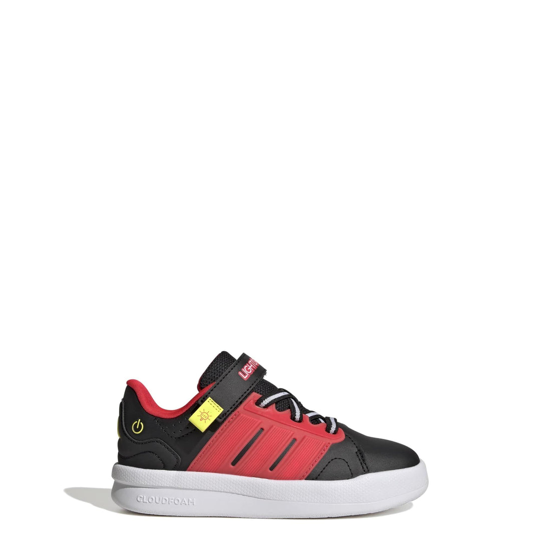 adidas Lightorama Court El C - cblack/lucred/sollem
