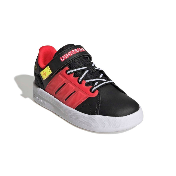 adidas Lightorama Court El C - cblack/lucred/sollem