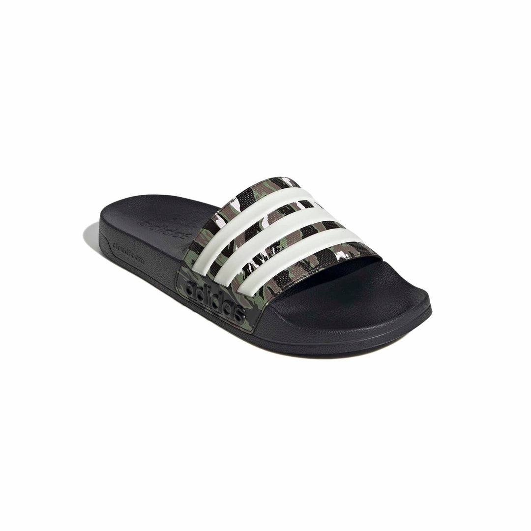 adidas Adilette Shower - cblack/alumin/tengrn