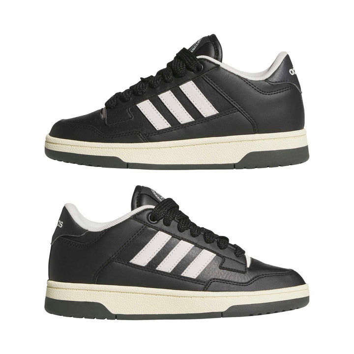 adidas Rapid Court Low J - cblack/owhite/carbon