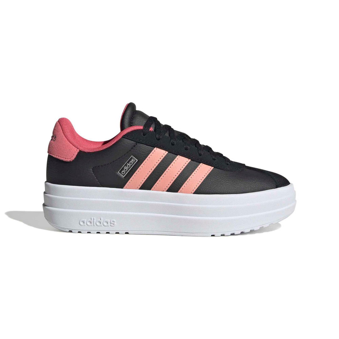 adidas Vl Court Bold J - cblack/sefrtu/purtur