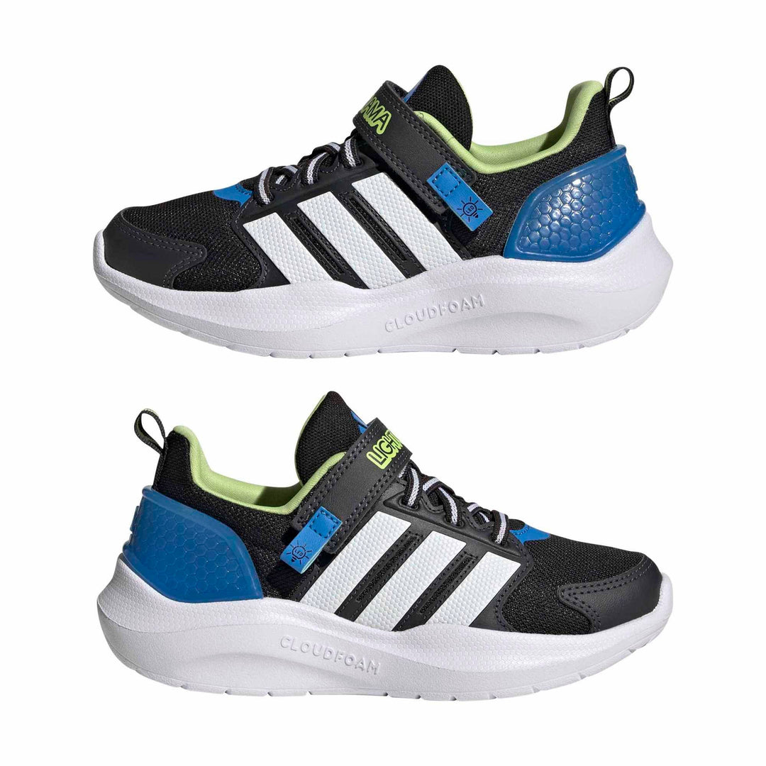 adidas Lightorama Rnr El C - cblack/ftwwht/lurabl