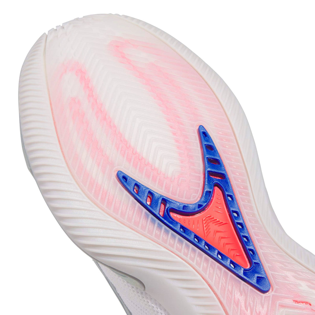 adidas Anthony Edwards 2 J - ftwwht/lucred/silvmt