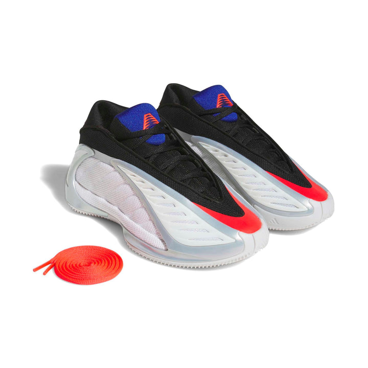 adidas Anthony Edwards 2 J - ftwwht/lucred/silvmt