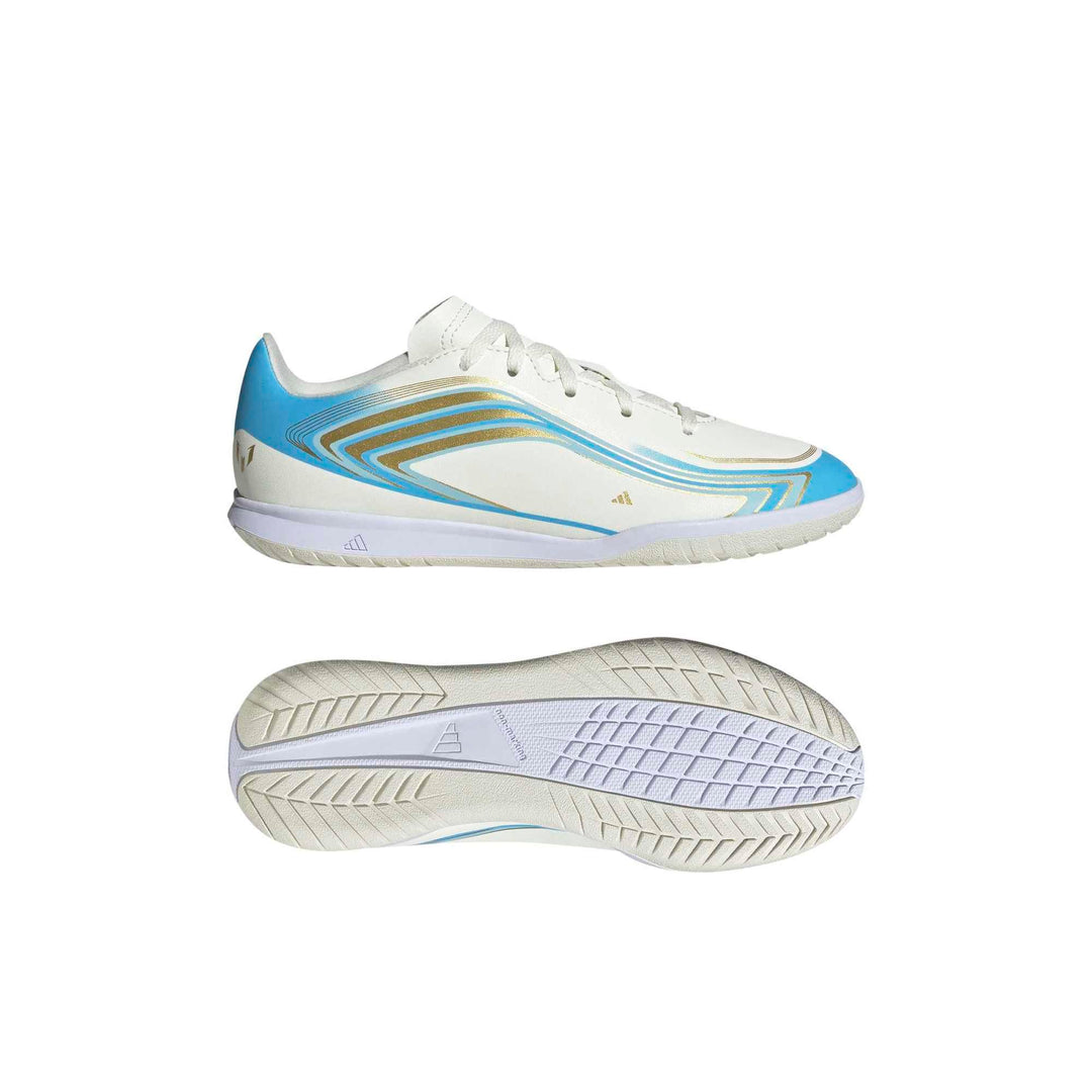 adidas F50 Messi Club In J - ivory/seblbu/iceblu