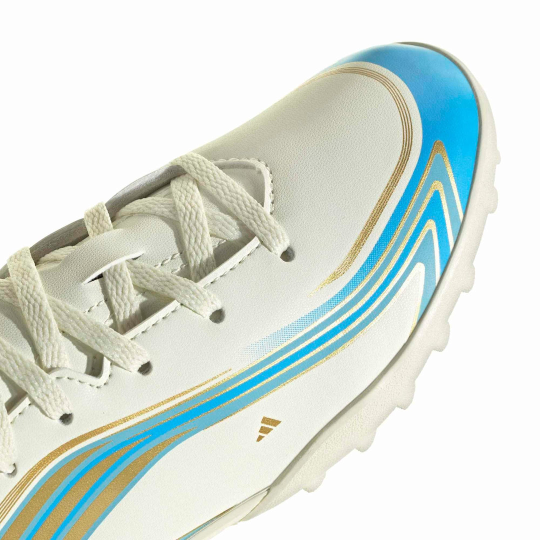 adidas F50 Messi Club Tf J - ivory/seblbu/iceblu