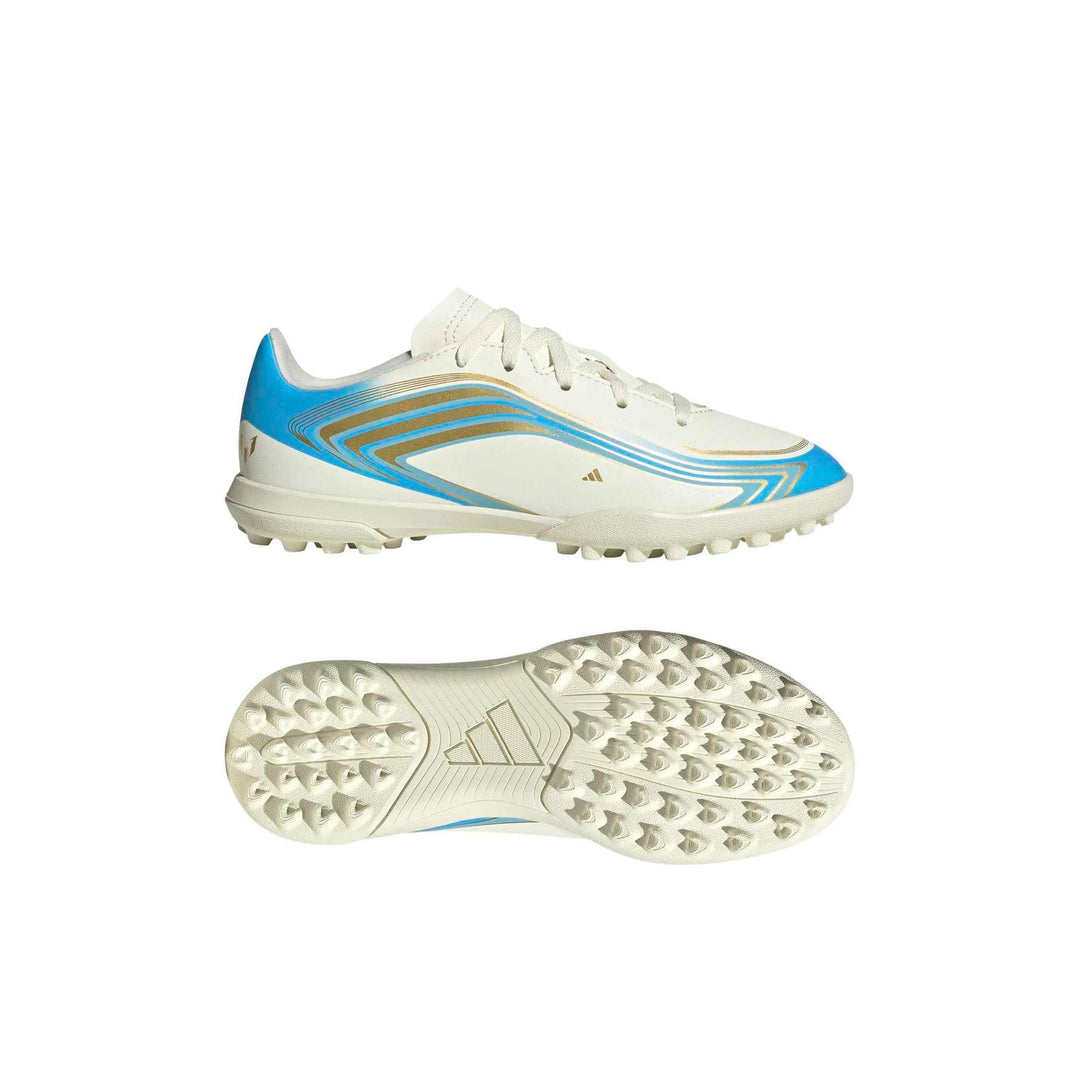 adidas F50 Messi Club Tf J - ivory/seblbu/iceblu