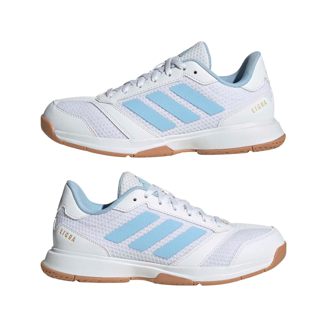 adidas Ligra 8 W - ftwwht/clesky/goldmt