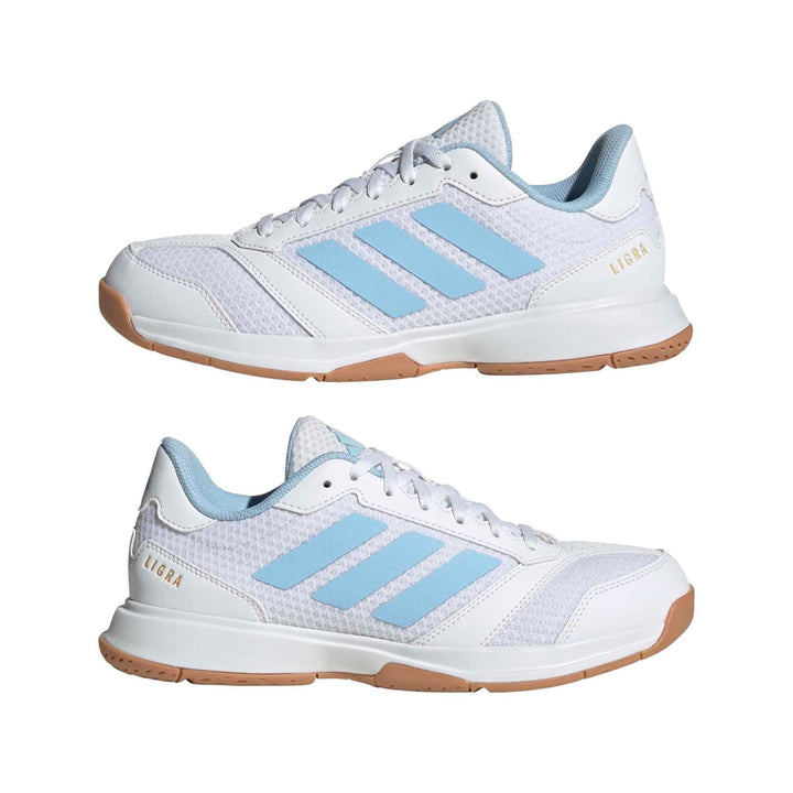 adidas Ligra 8 W - ftwwht/clesky/goldmt