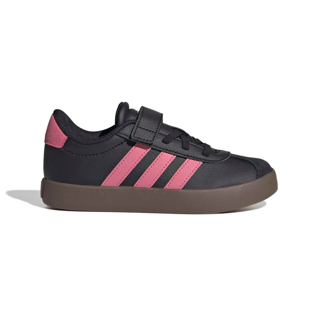 adidas Vl Court 3.0 El C - cblack/pnkfus/gum5