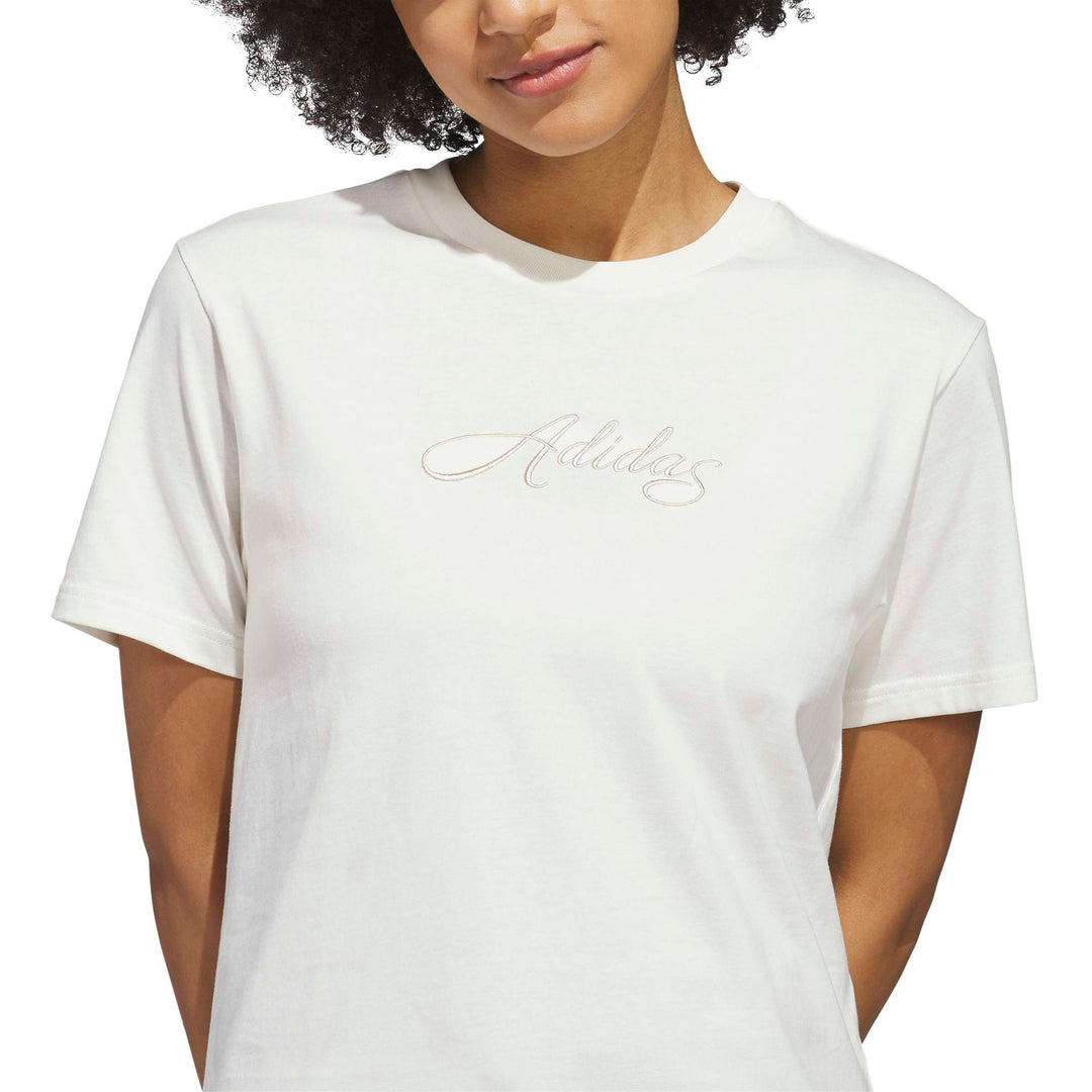 adidas W Sc Cursive T - owhite