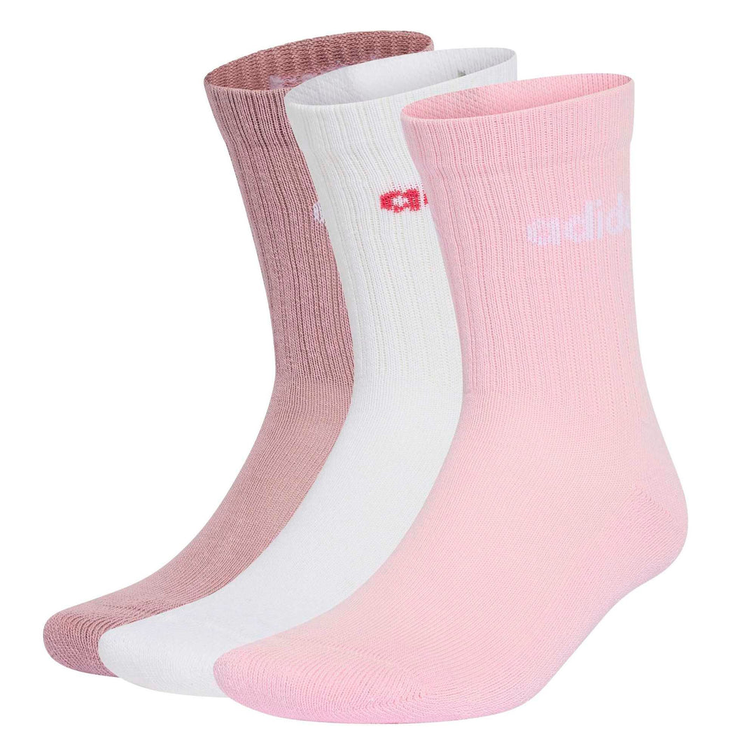 adidas C Lin Crew 3P - magmau/white/clpink