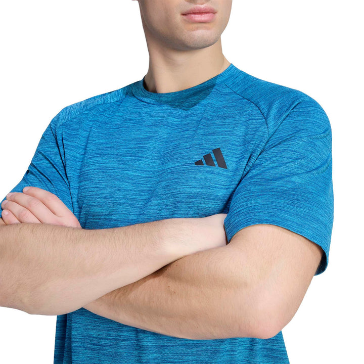 adidas Techess Tee - luaq/dkblue