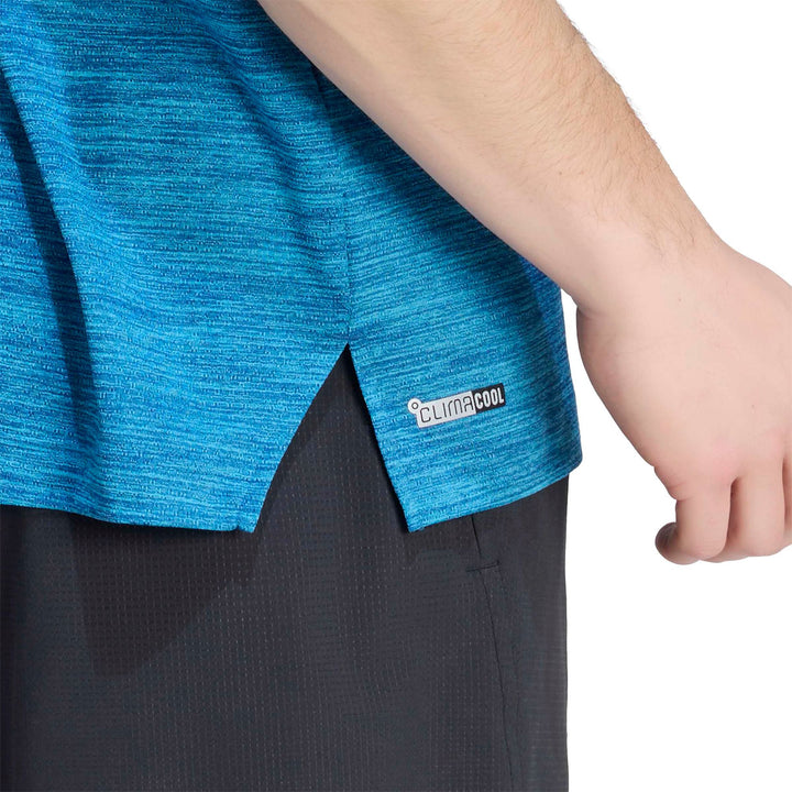 adidas Techess Tee - luaq/dkblue