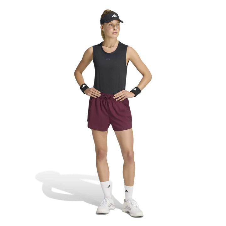 adidas Club Short - maroon