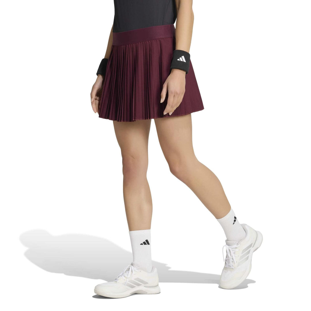 adidas Club Pleatskirt - maroon