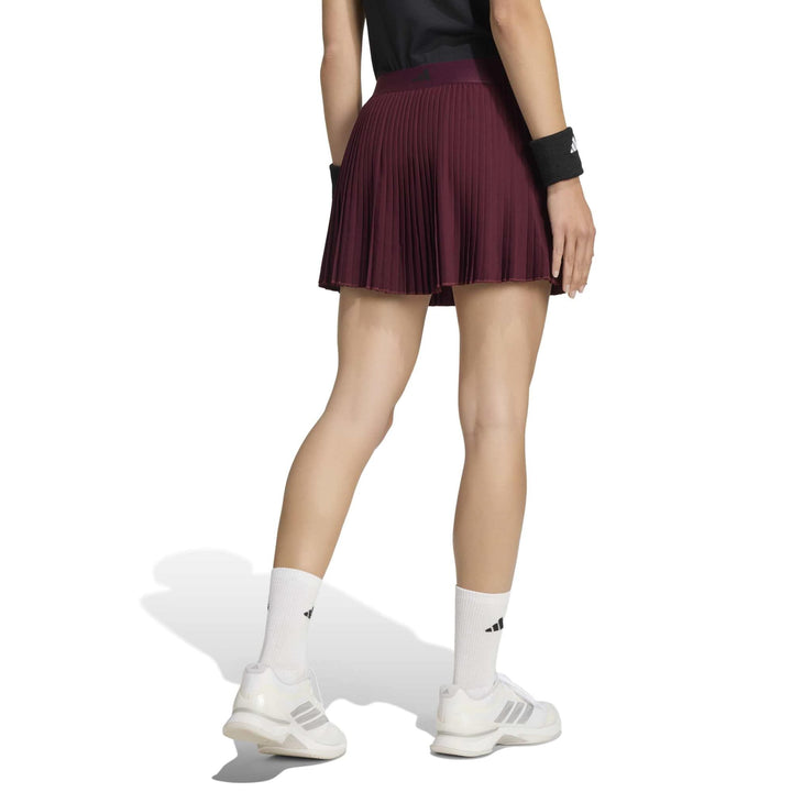 adidas Club Pleatskirt - maroon