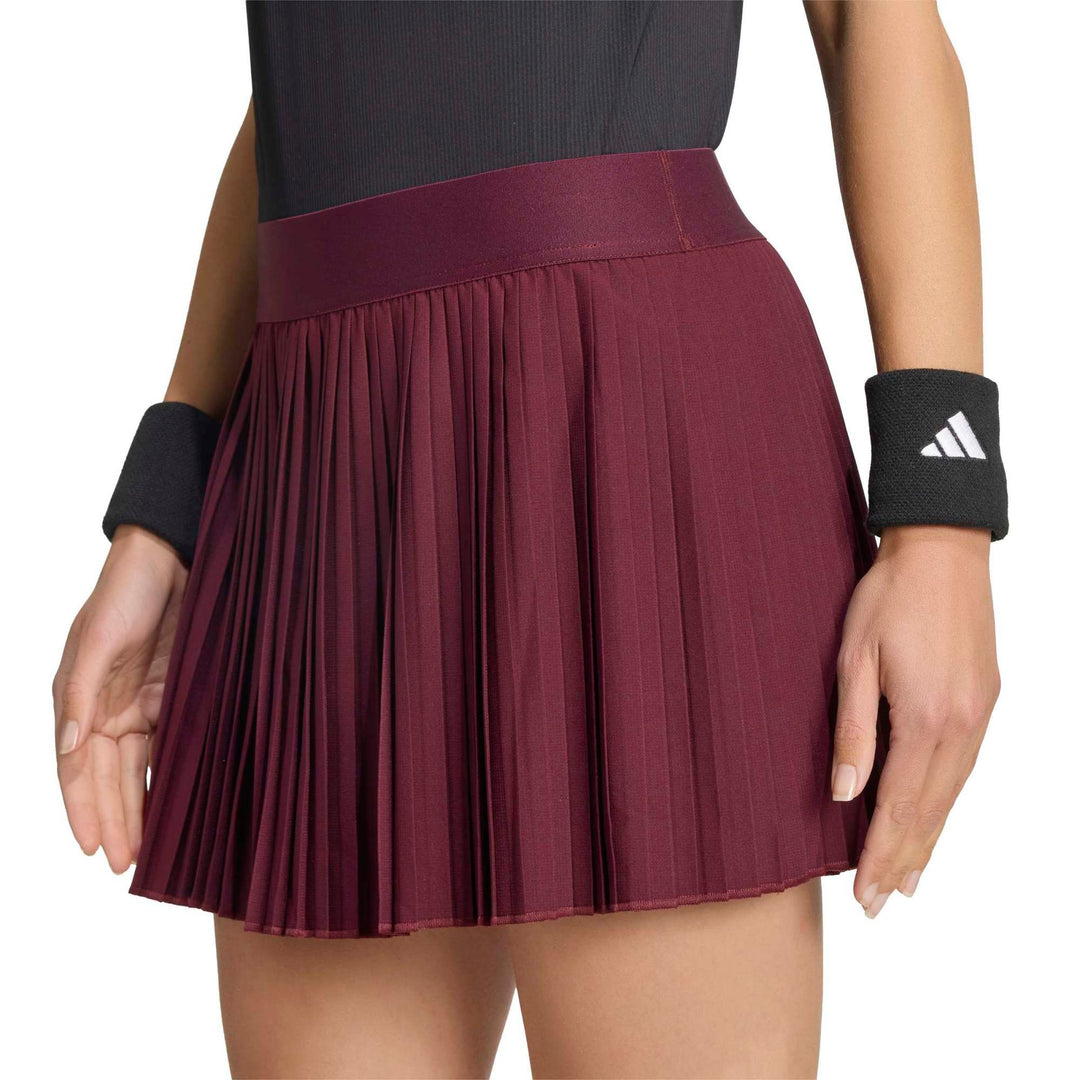 adidas Club Pleatskirt - maroon