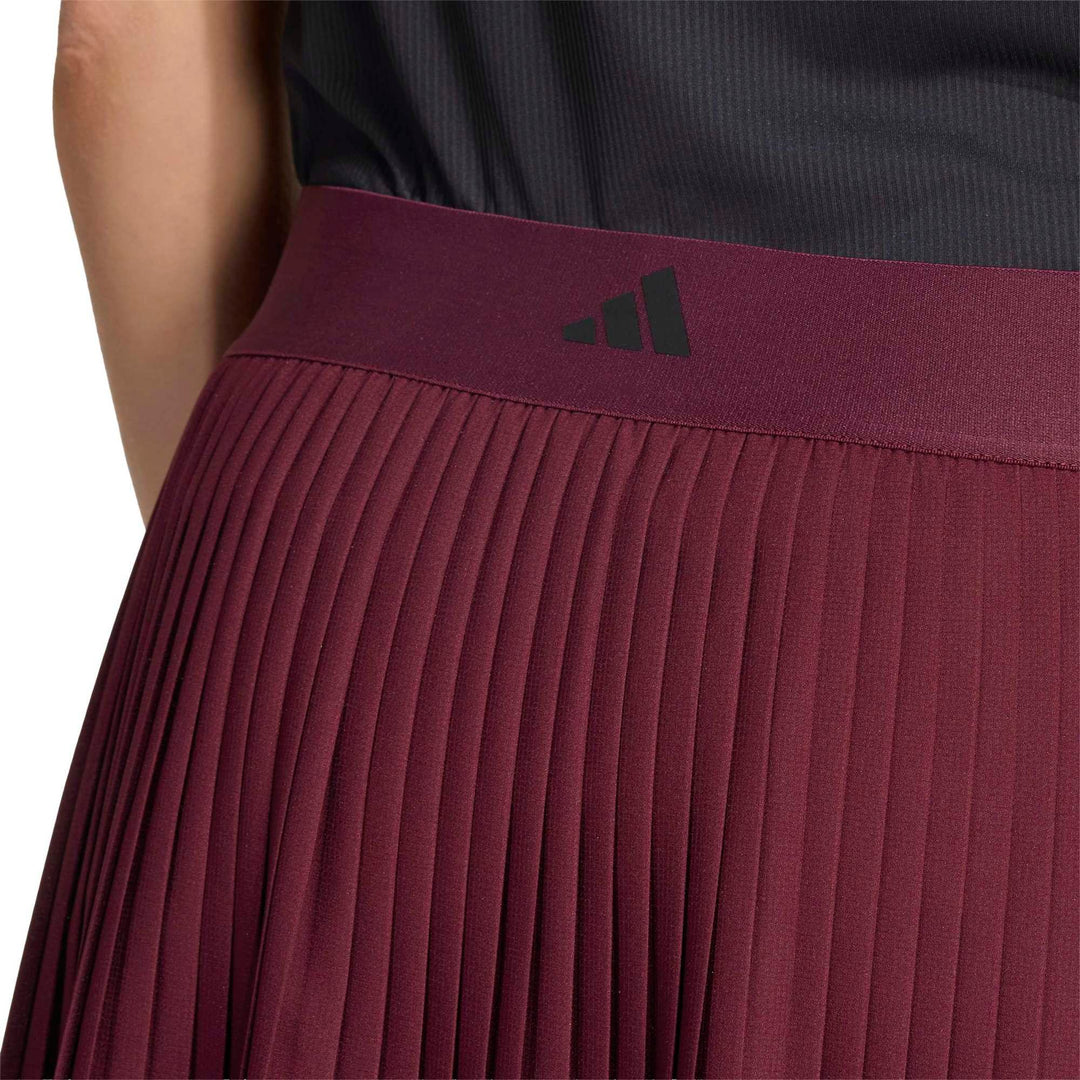 adidas Club Pleatskirt - maroon