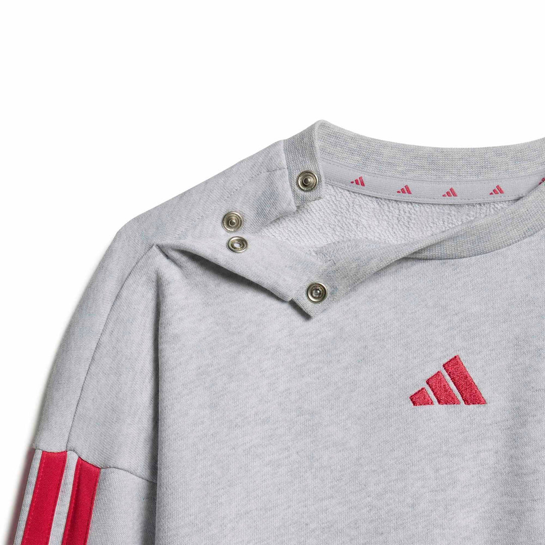 adidas I 3S Ft Jog 240 - lgreyh/powpnk