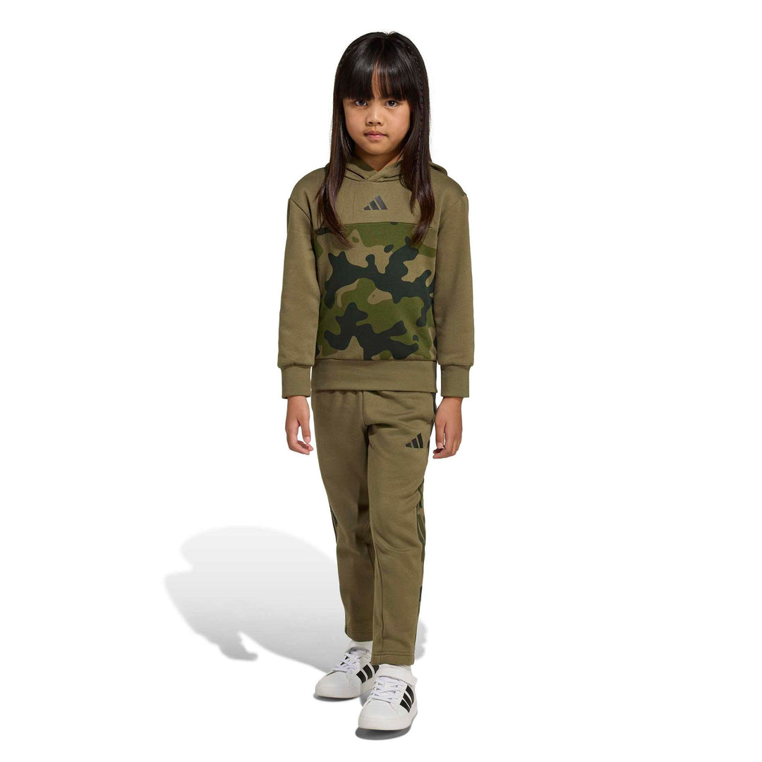 adidas Lk Camo Fl Set - olistr/black
