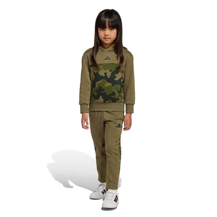 adidas Lk Camo Fl Set - olistr/black