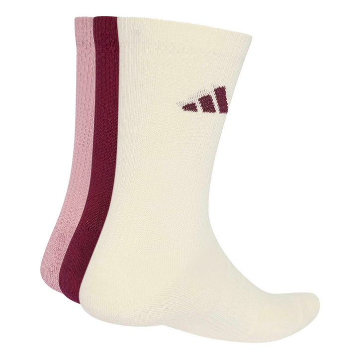 adidas C Ess Crw 3P - maroon/ivory/magmau/w