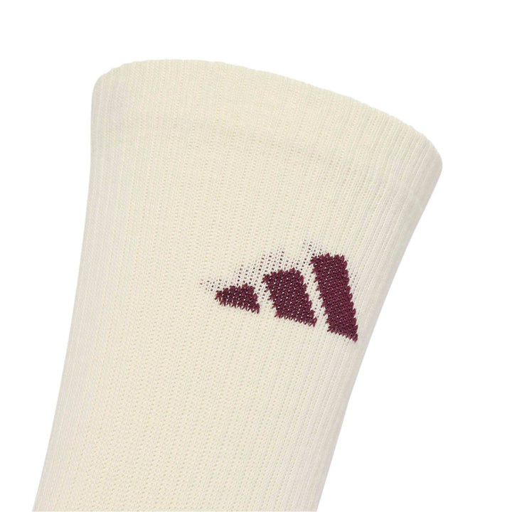 adidas C Ess Crw 3P - maroon/ivory/magmau/w