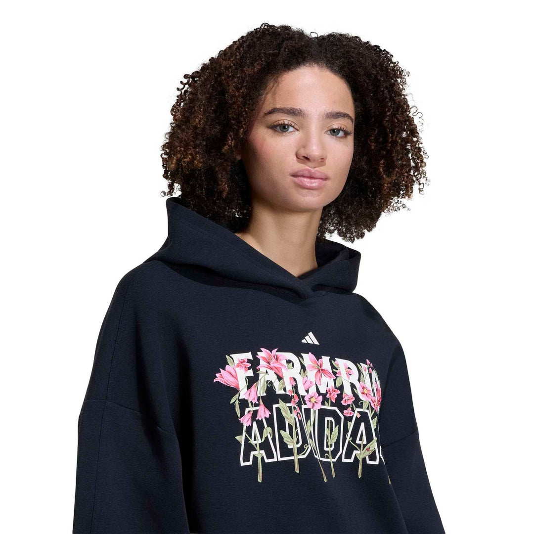 adidas Farm Hoodie - black/crewht/multco