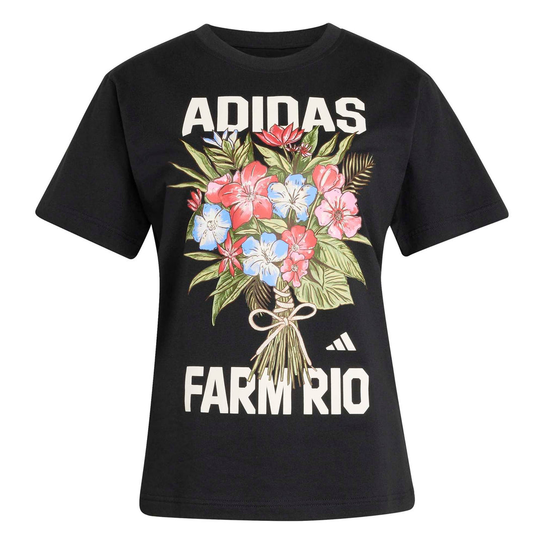 adidas Farm T-Shirt - black/crewht/multco