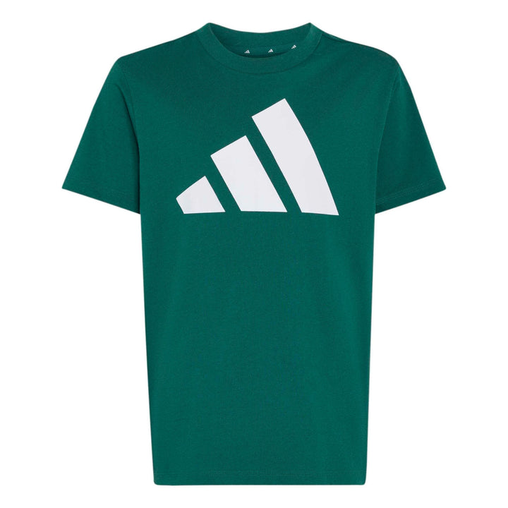 adidas J Bl Tee 160 - cgreen/white