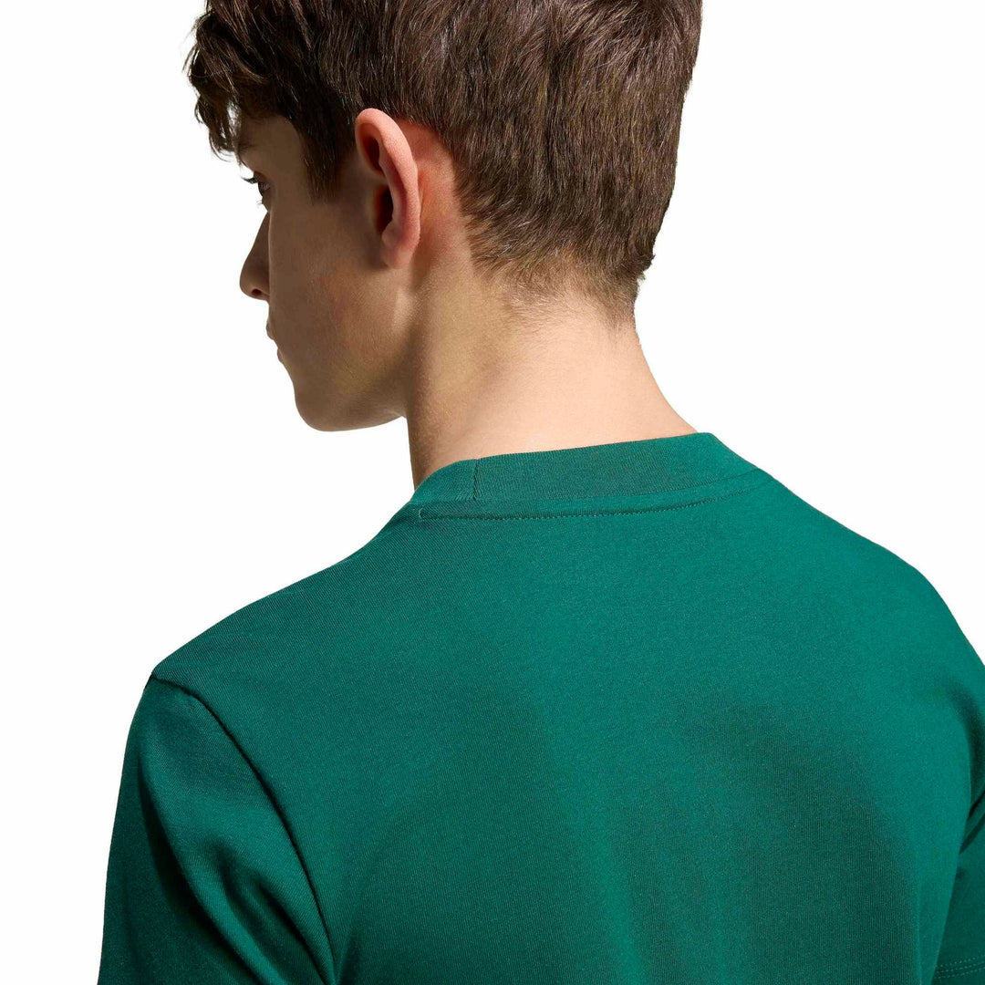 adidas J Bl Tee 160 - cgreen/white
