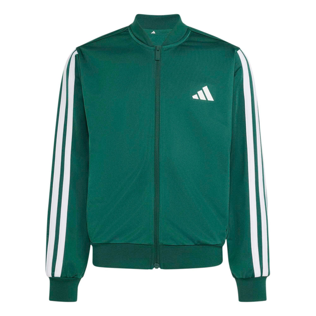 adidas J 3S Fz Tr Tt - cgreen/white