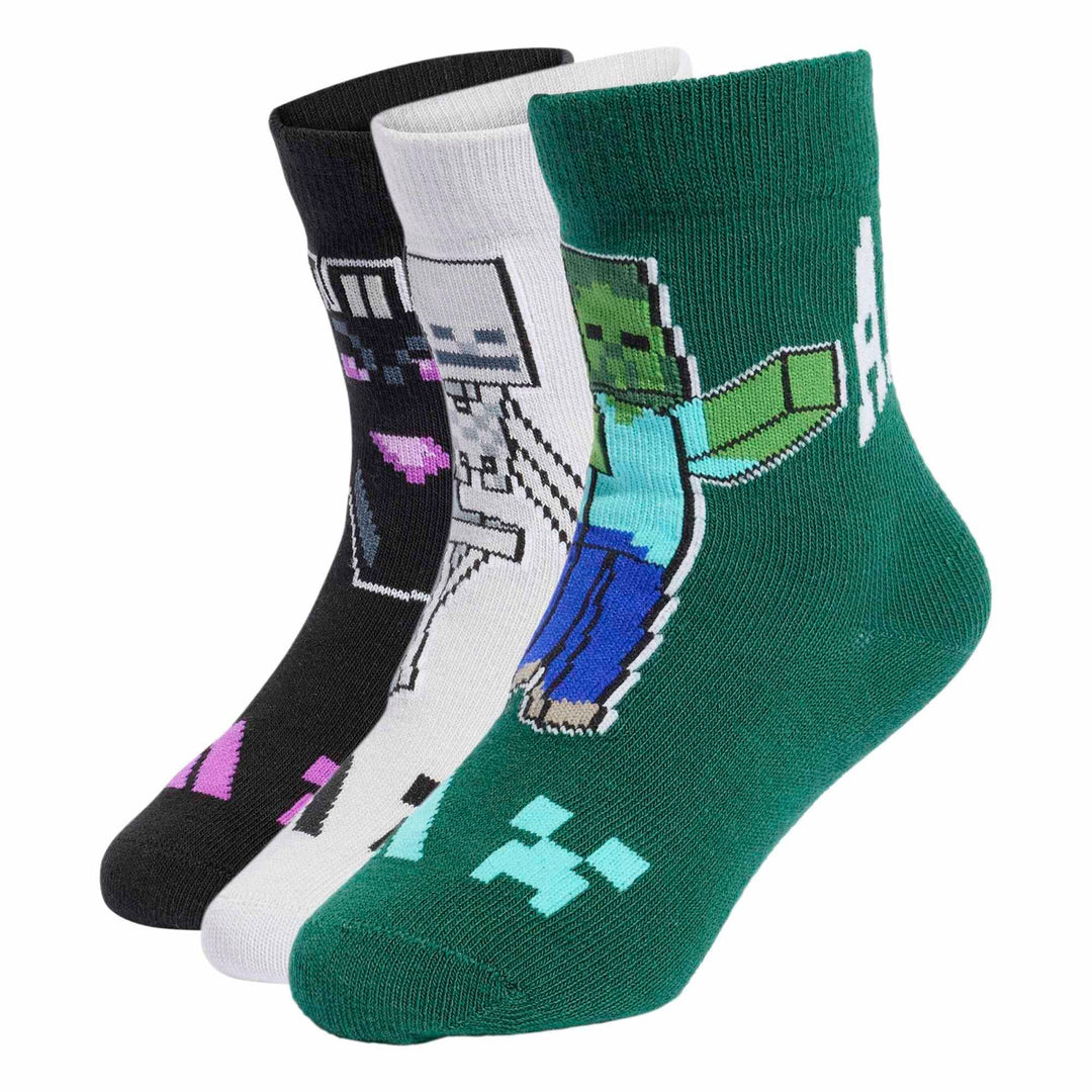adidas Lk Minecraft 3P - lgsogr/cgreen/black