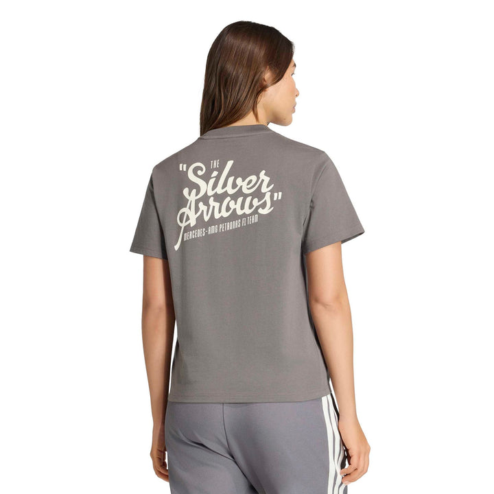 adidas Mer Sa Tee W - granit/owhite